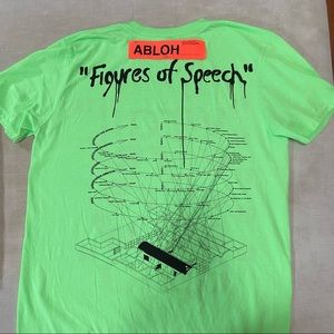 COPY - Virgil Abloh MCA Chicago “Figures of Speech” shirt RIP VIRGIL